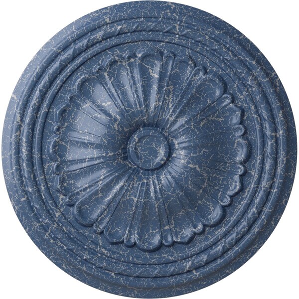 Ekena Millwork Alexa Ceiling Medallion (Fits Canopies up to 2 7/8"), 20 1/2"OD x 1 7/8"P, Americana Crackle CM20ALAMC - main